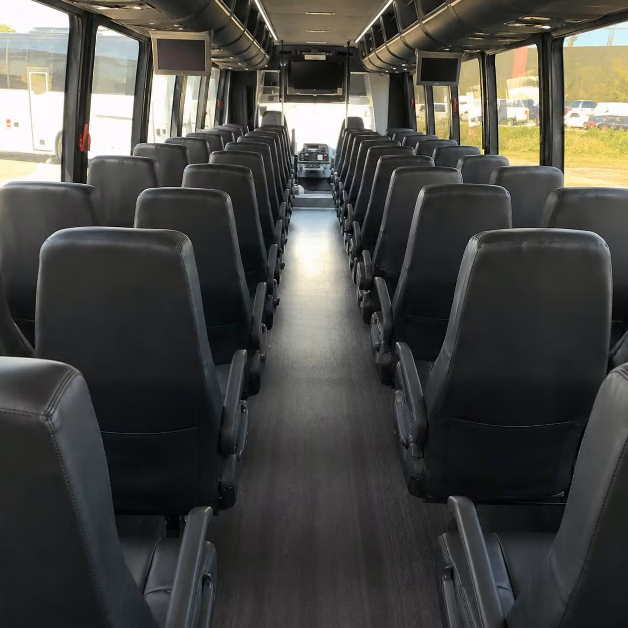 25 passenger minibus inside
